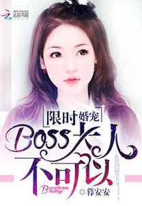 《限时婚宠:BOSS大人,不可以》