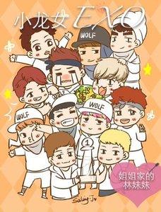 《娱乐圈之小龙女EXO》